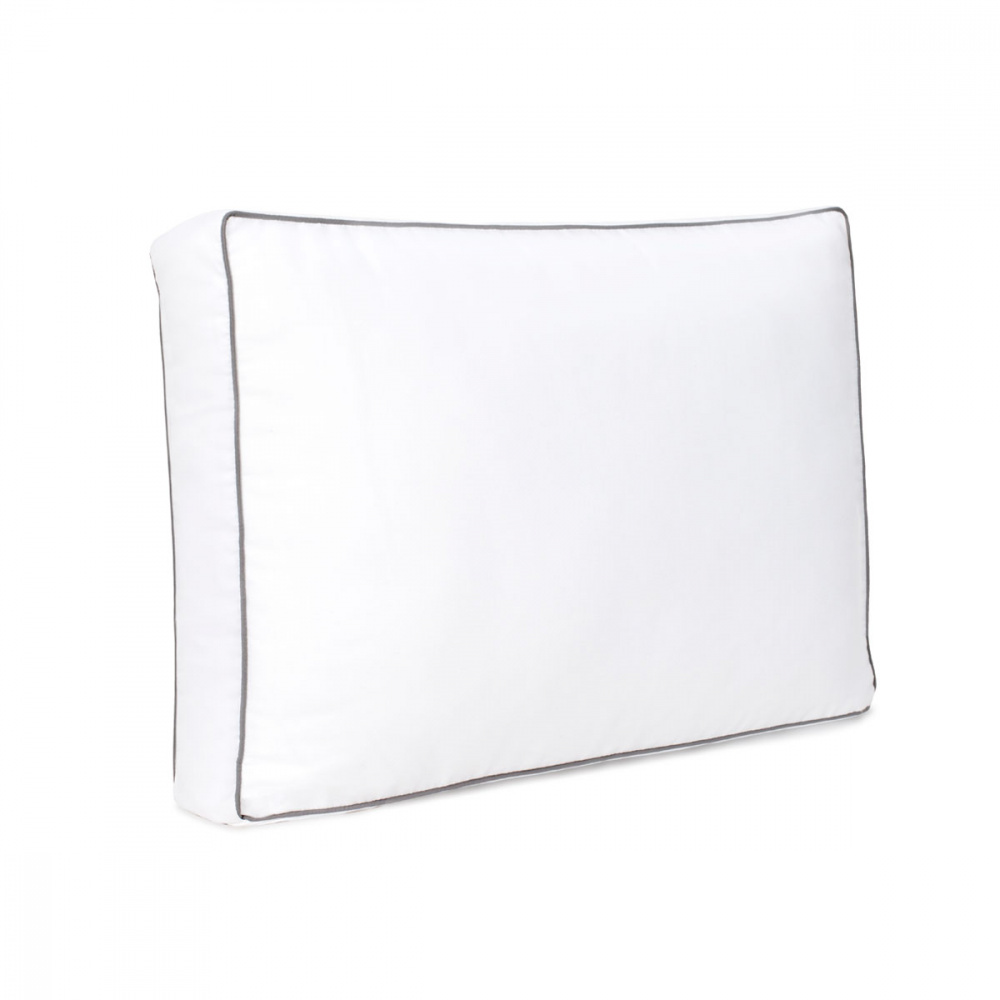 Almofada 90cm x 50cm 400 Fios Euro Cinza - Lavive
