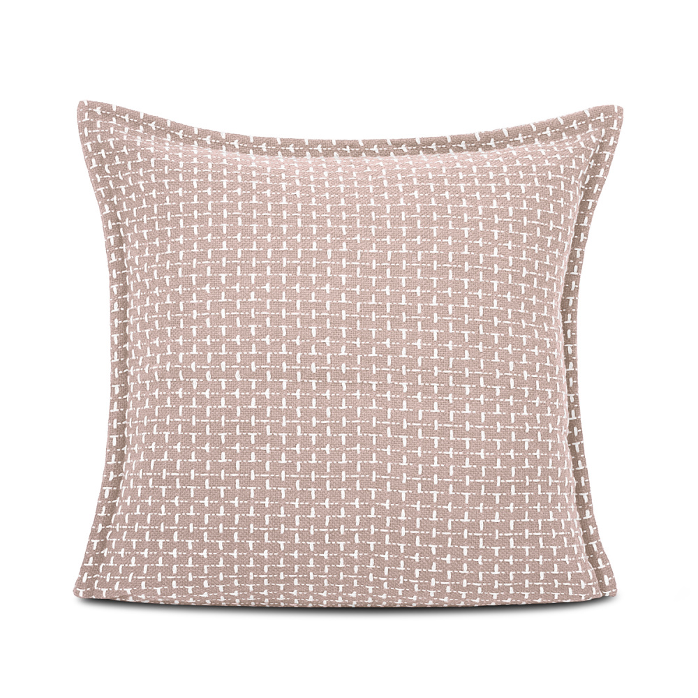 Almofada Diana 60cm x 60cm Tear 100% Algodão Rosê - Lavive