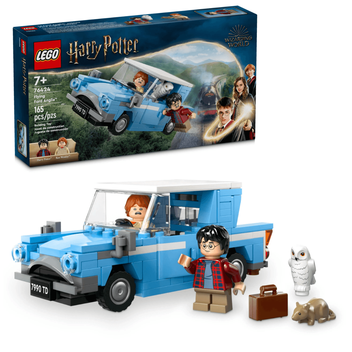 Lego Harry Potter Ford Anglia 76424 7 Anos