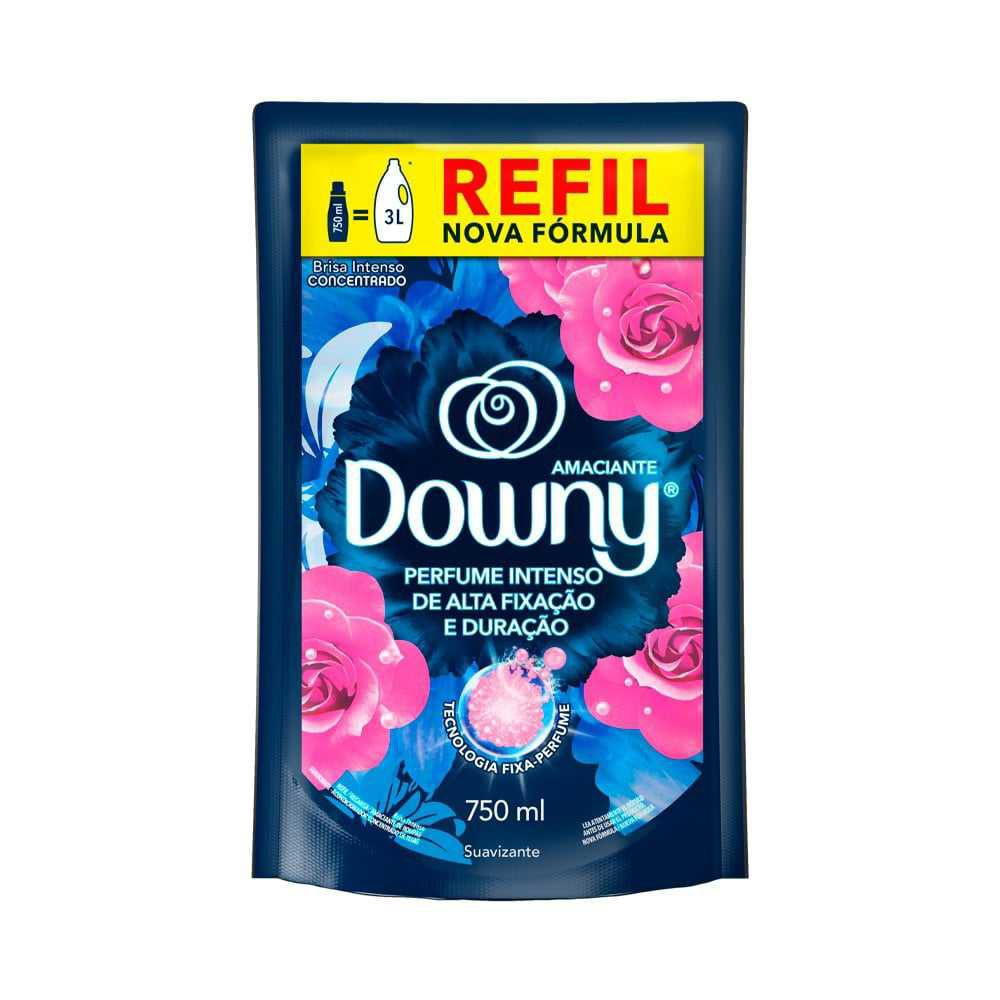 Amaciante Concentrado Downy Brisa Intenso Refil 750ml
