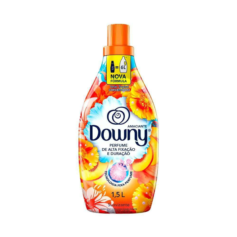 Amaciante Concentrado Downy Verão Tropical 1,5L