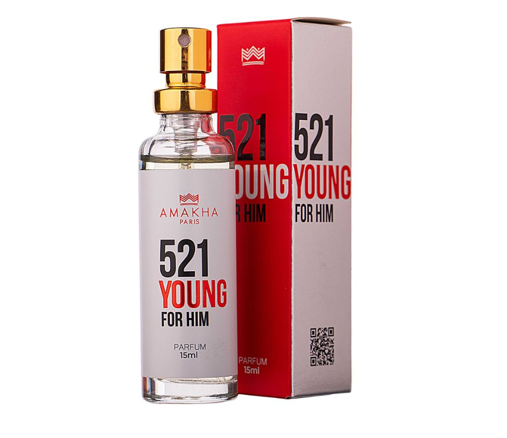 Amakha Paris Deo Colônia Masculino 521 Young for Him 15ml