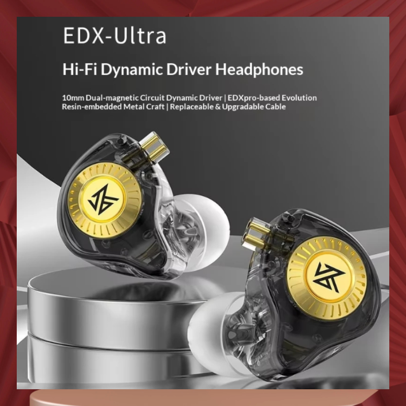 KZ EDX-Ultra Fones de Ouvido Intra-auriculares 