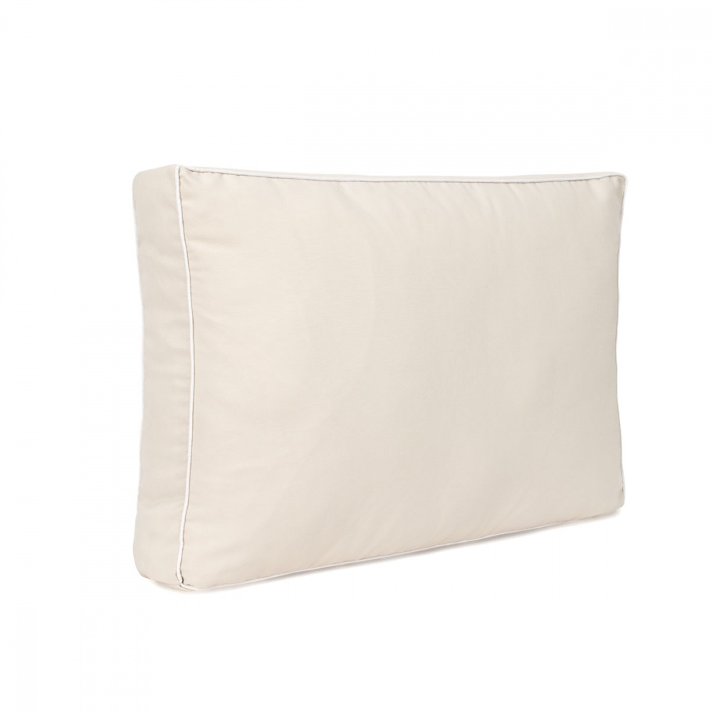 Almofada 70cm x 50cm 400 Fios Euro Bege - Lavive