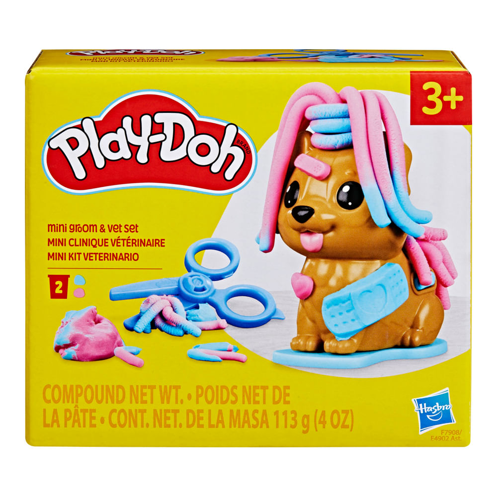 Massinha Play-Doh Mini Kit Veterinário Hasbro